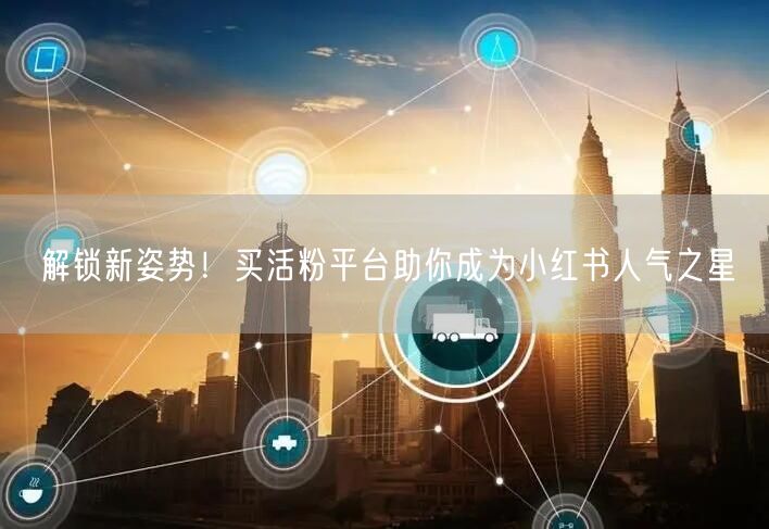 解锁新姿势！买活粉平台助你成为小红书人气之星